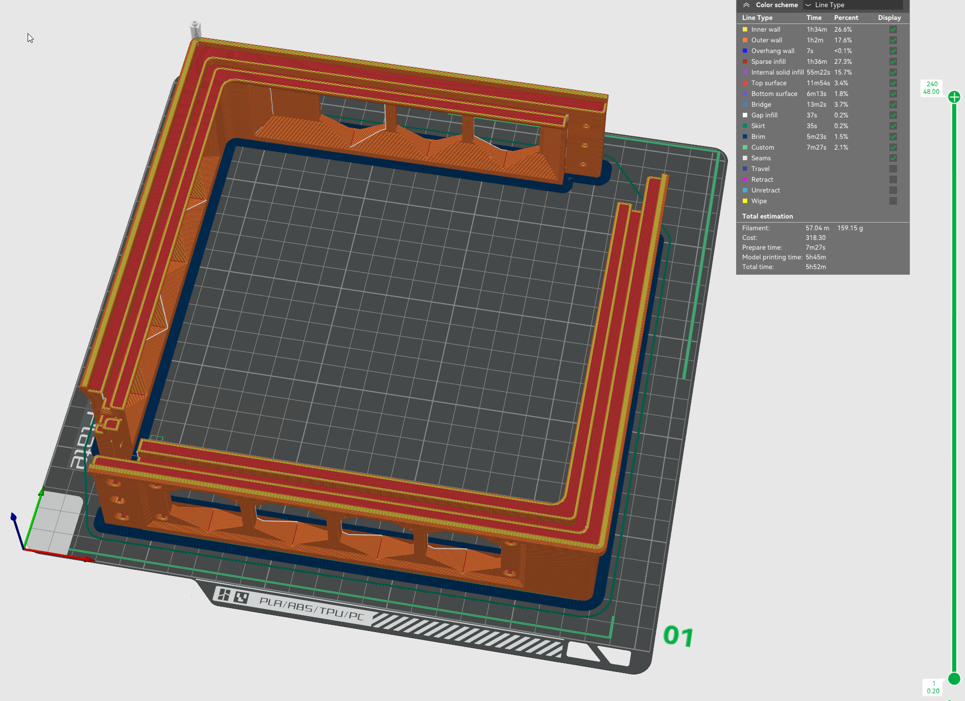 BambuLab X1/C Ventilation With / Without LED - MRW By Marwyn | Download ...