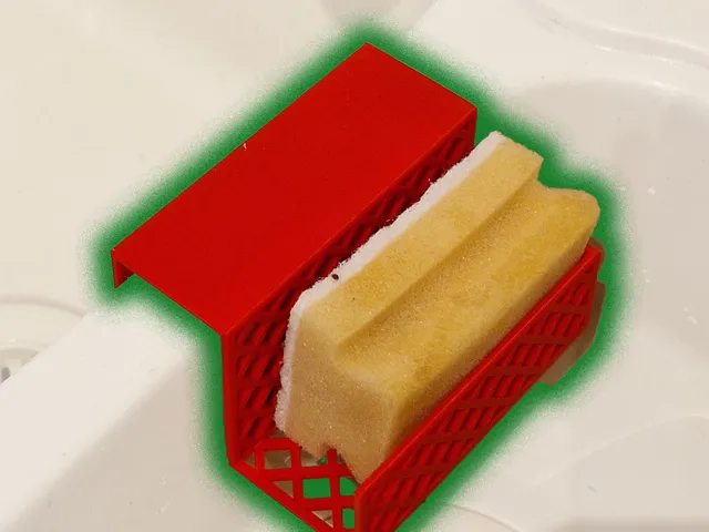 Kitchen Sink Sponge Holder - Right Holder - in all sizes (for all sinks and sponges)