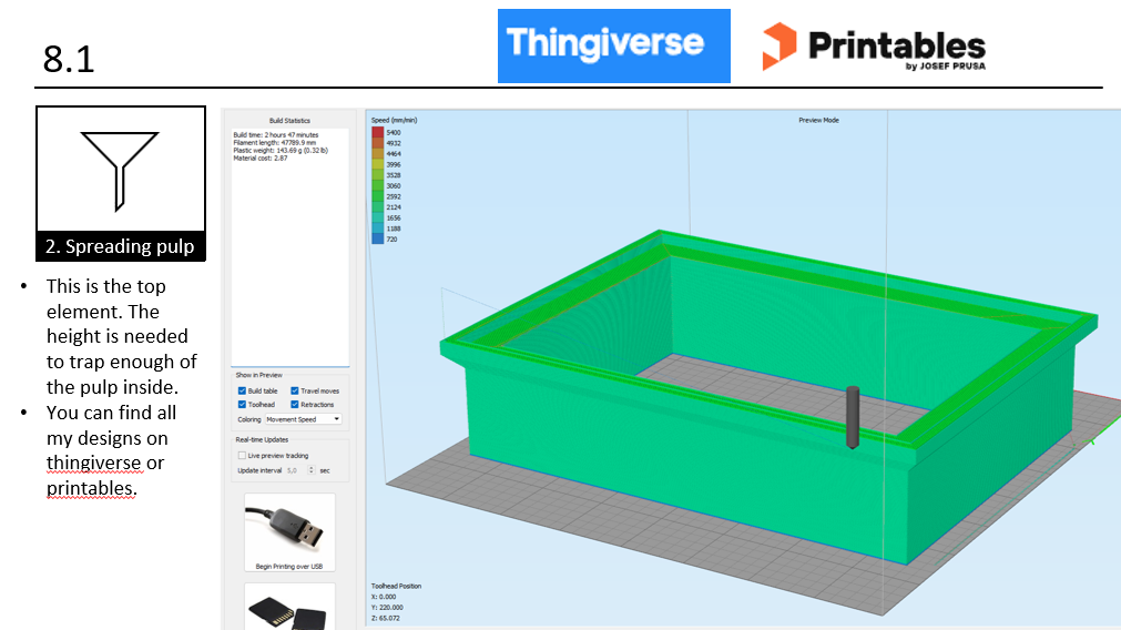 8.1 Paper making Frame by DIY.Mushroom.Tek Download free STL model