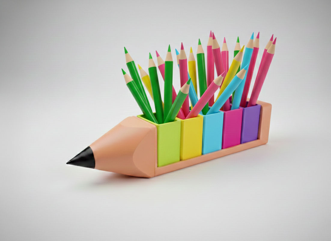 Crayon holder