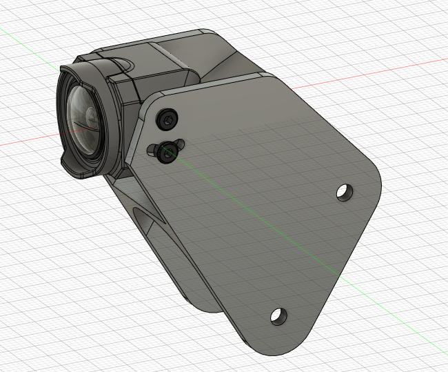 Volantex Ranger Rudder DJI O3 Mount