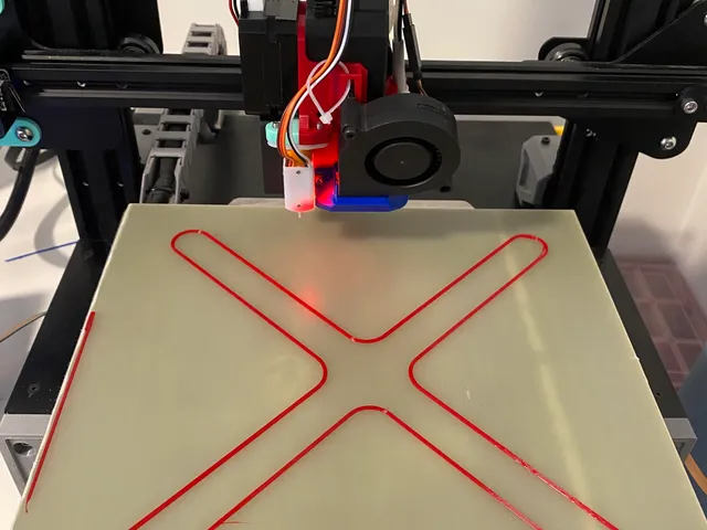 Bed level tuning cross