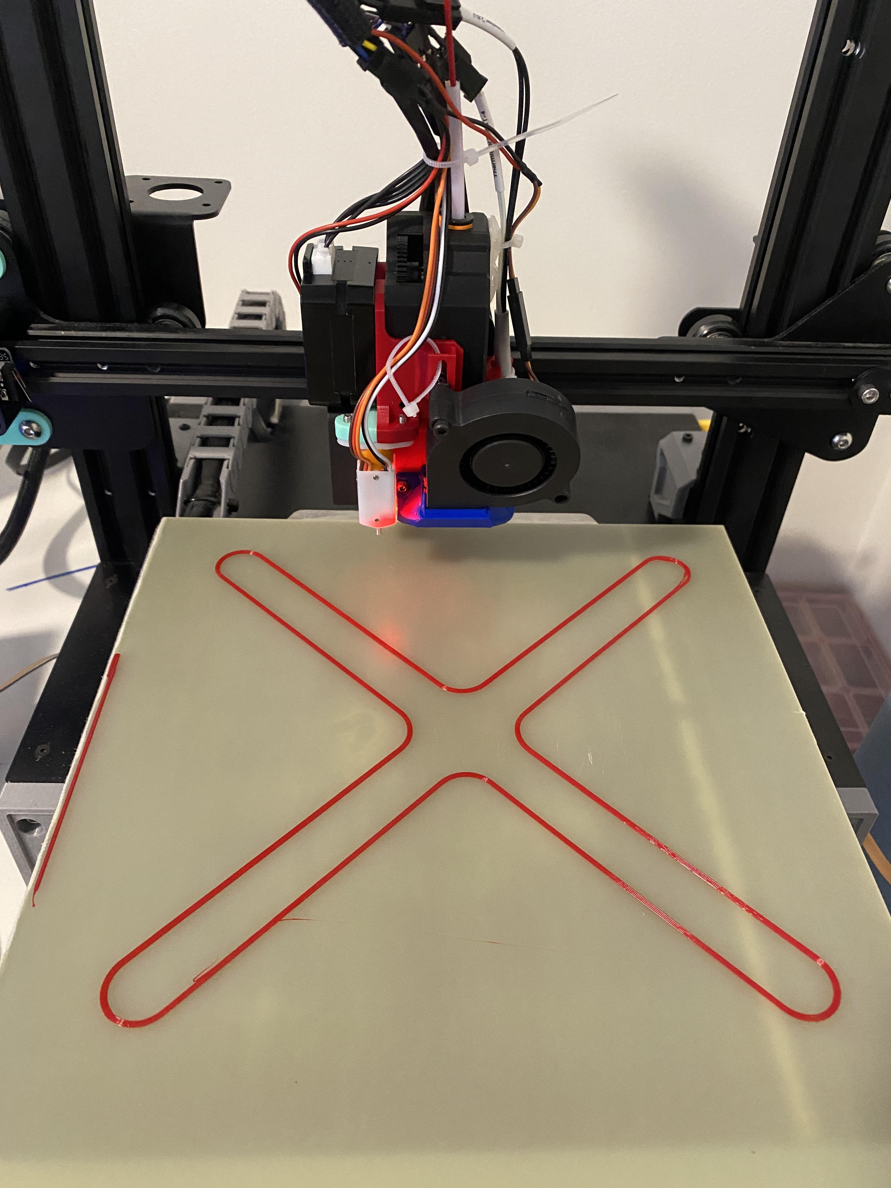 Bed level tuning cross