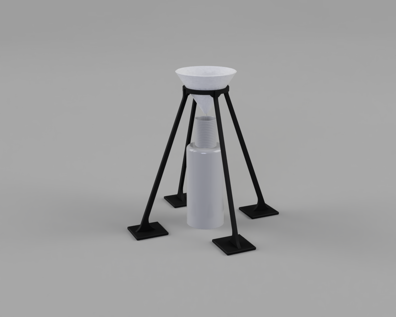 Filter Paper Holder for 190 micron Paint Strainers (used in resin printing)