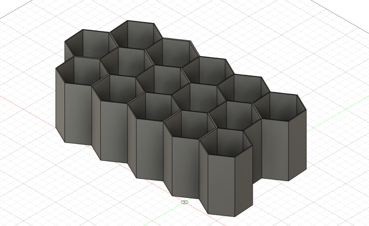 Honeycomb cable organizer by George Duma | Download free STL model ...