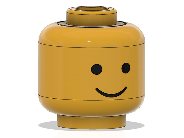 Lego Head Container