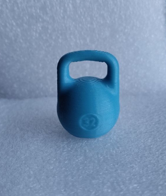 Sports Kettlebell Keychain