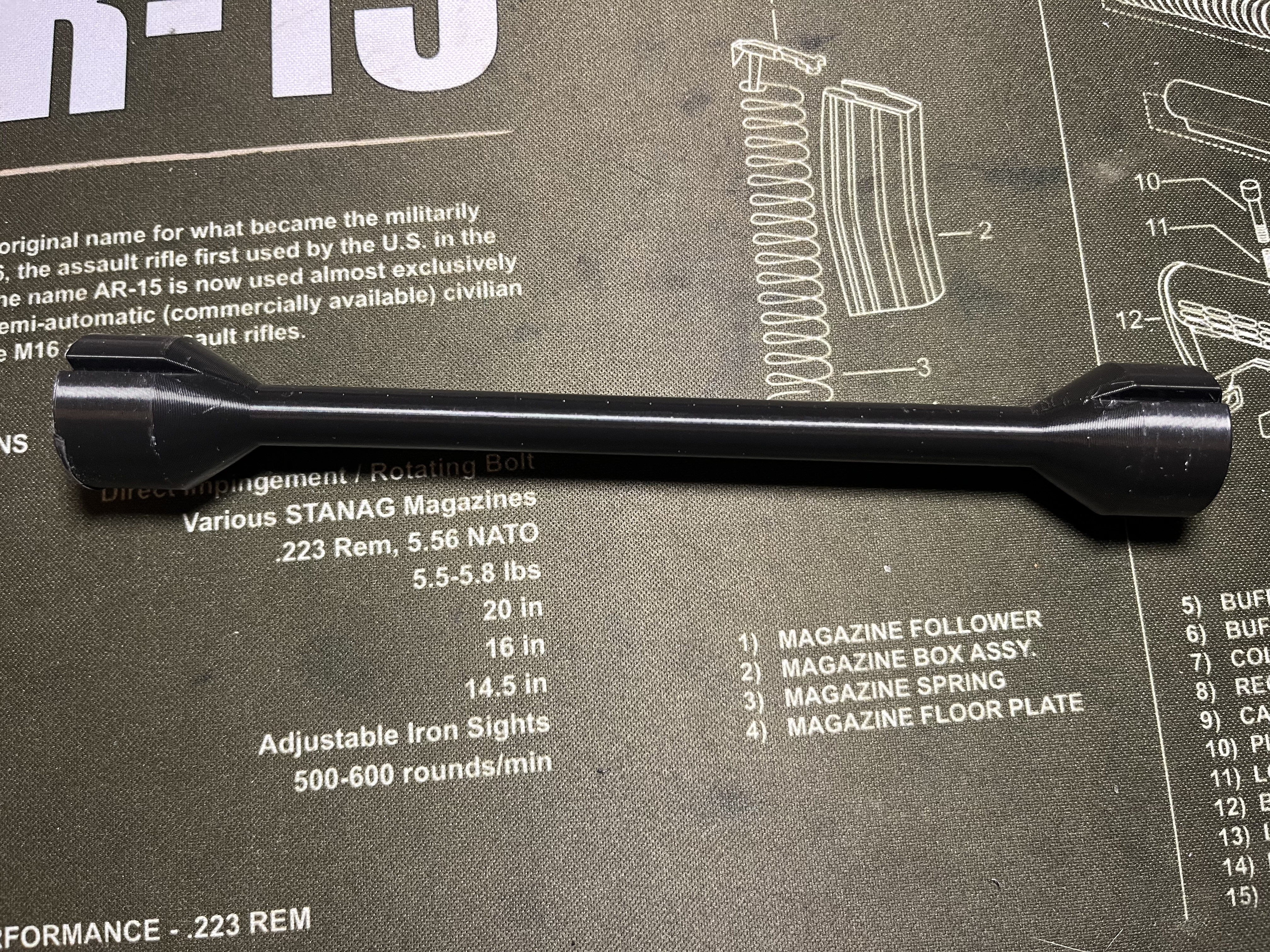 AR22 Buffer Tube Filler