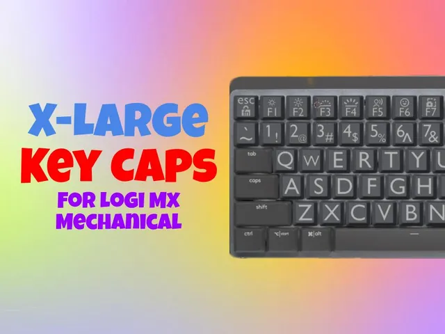 X-Large Keycaps - Logi MX Mechanical Keyboard