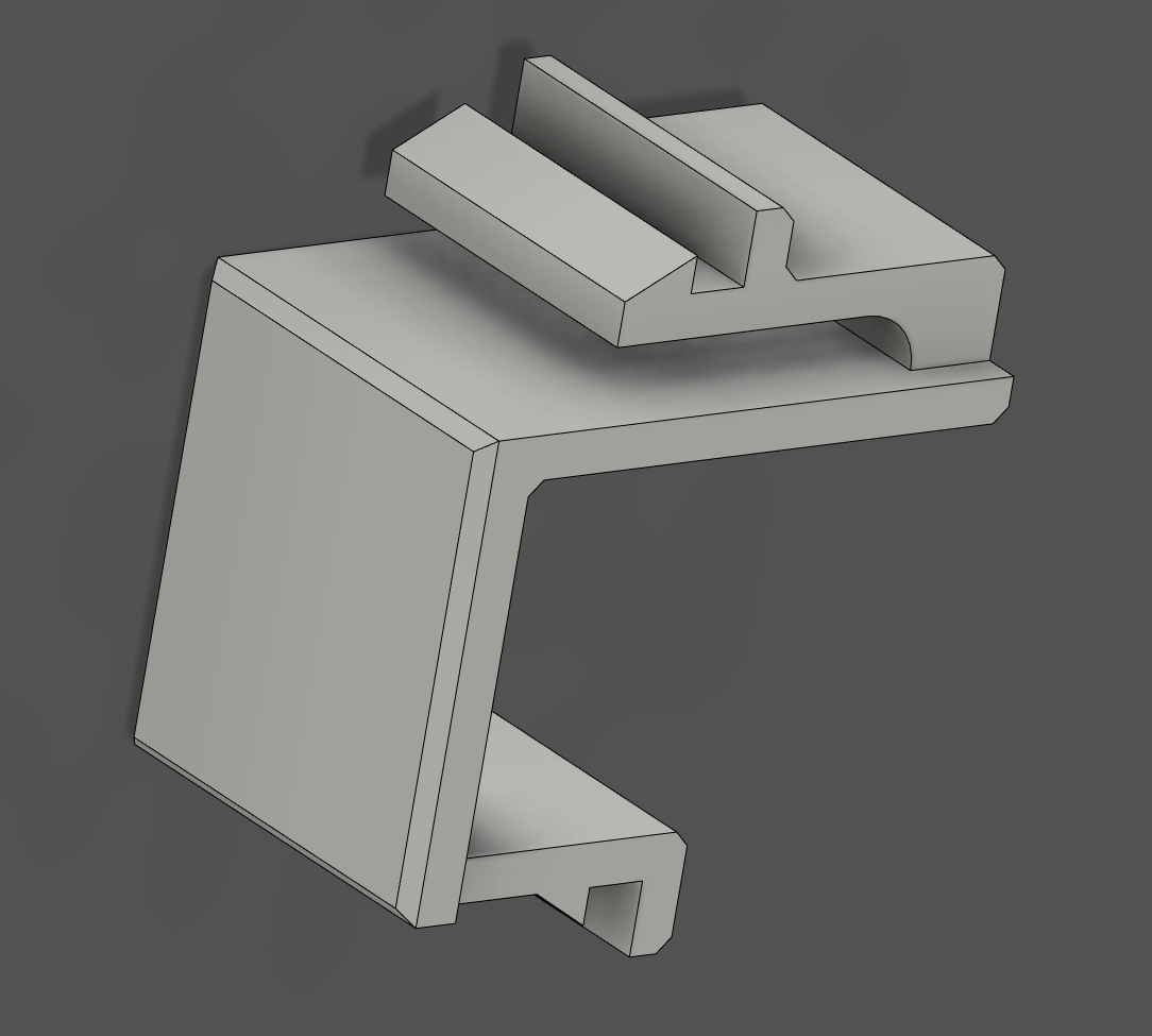 Blank Keystone with end-stops