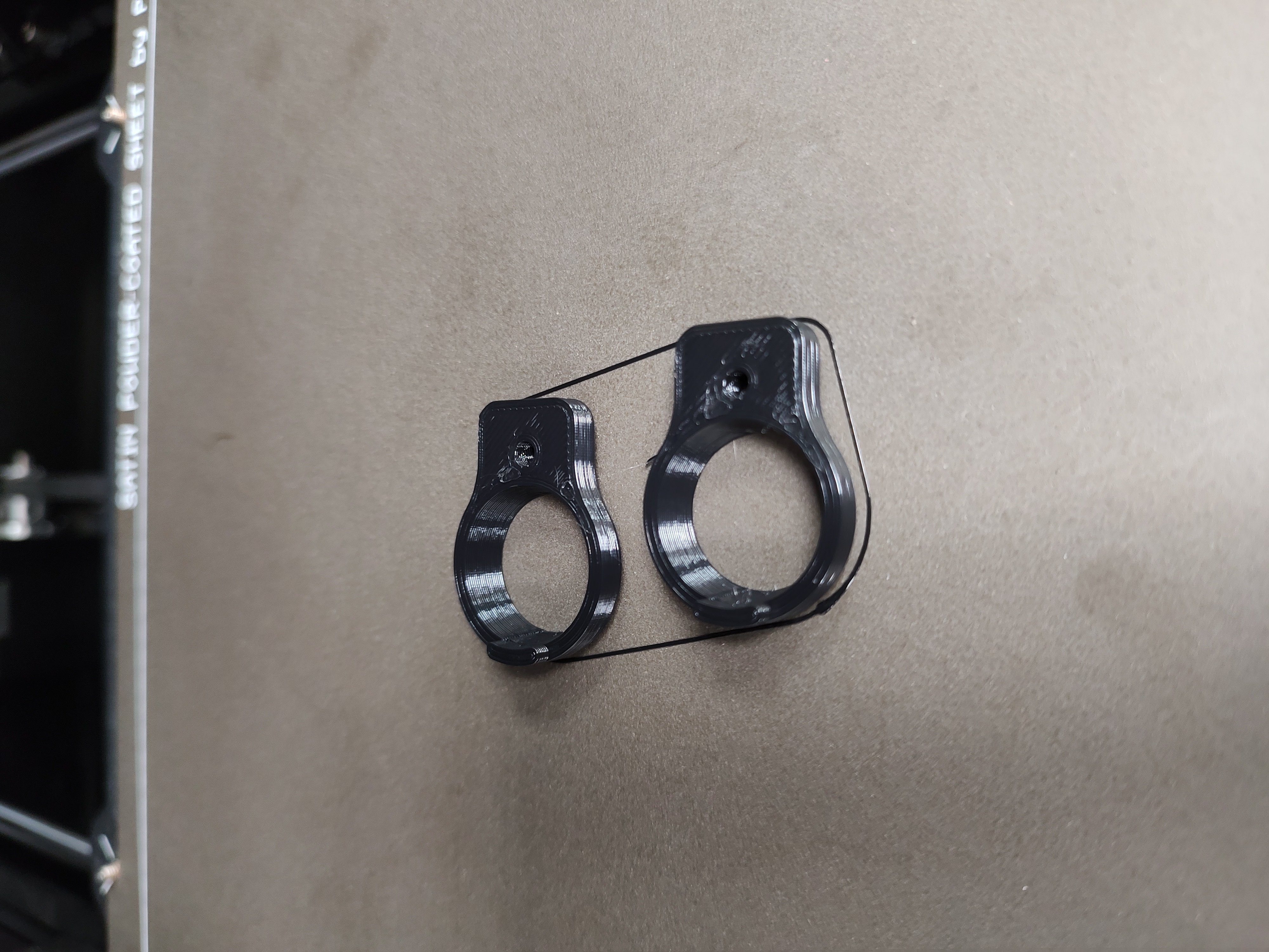 Rubber Feet Support for Prusa MK3 by Volan on Thingiverse