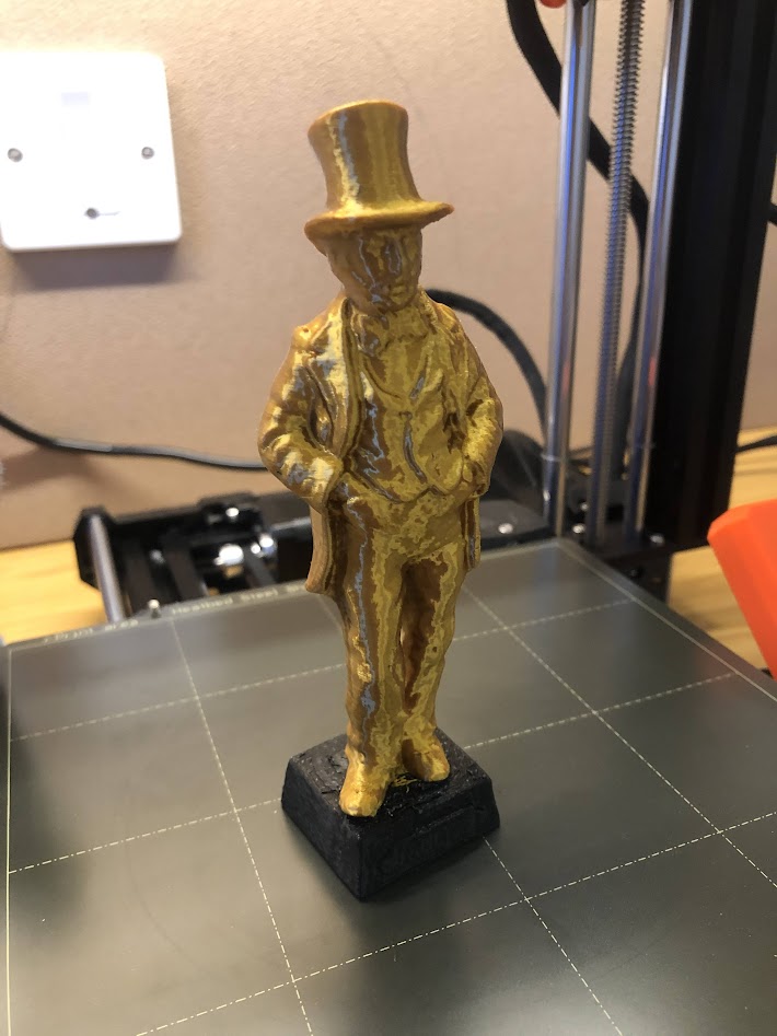 Isambard Kingdom Brunel Statue - Supportless Remix