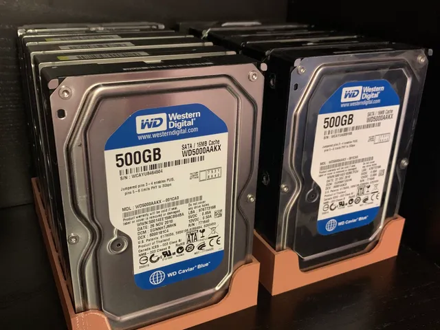 HDD 3.5" Storage Holder 6x