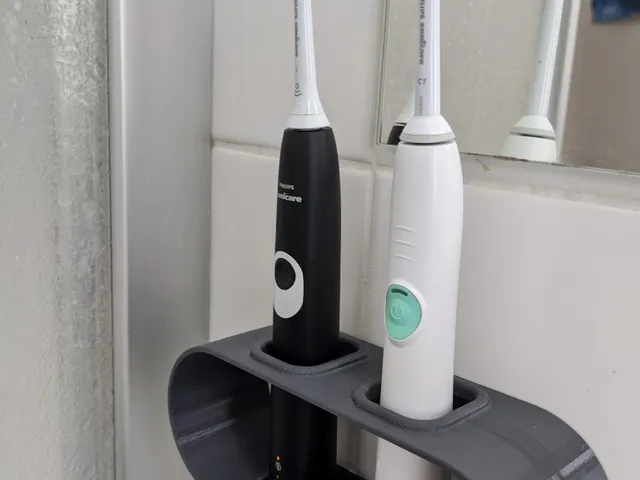 Electric toothbrush holder