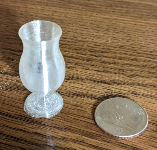 Tropical Glass for figurines