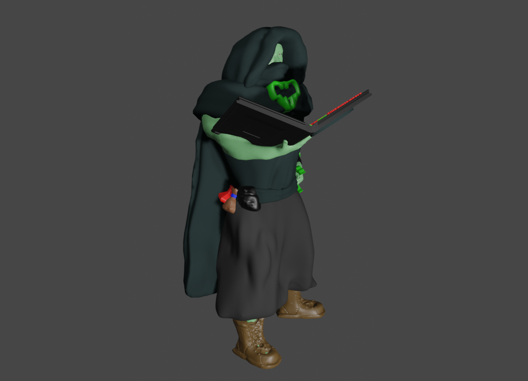 Warlock human figure