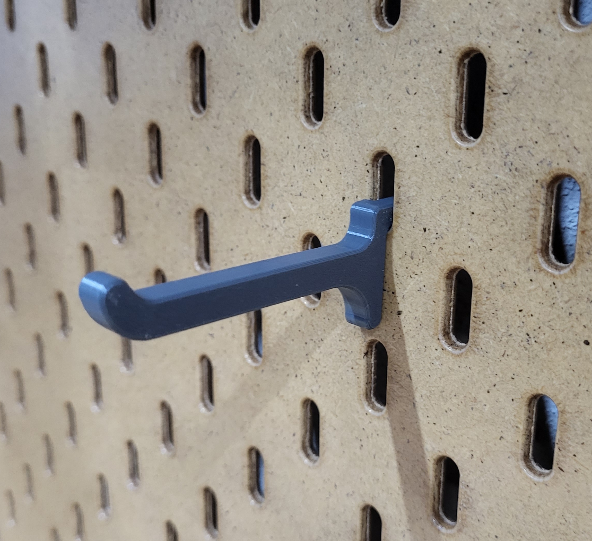 Ikea Skadis Hook / Tapeholder 3D model thumbnail