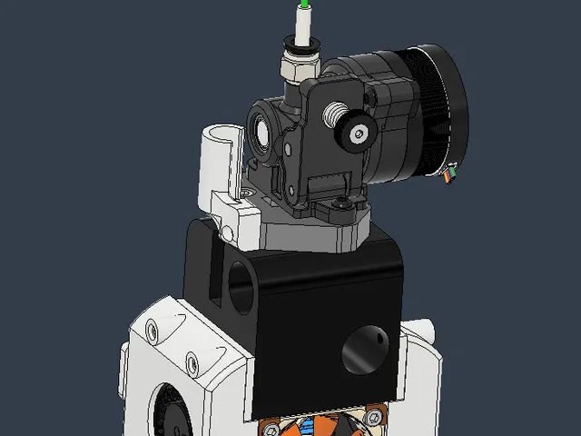 CR-200b printhead with Orbiter V1.5 and Bl Touch