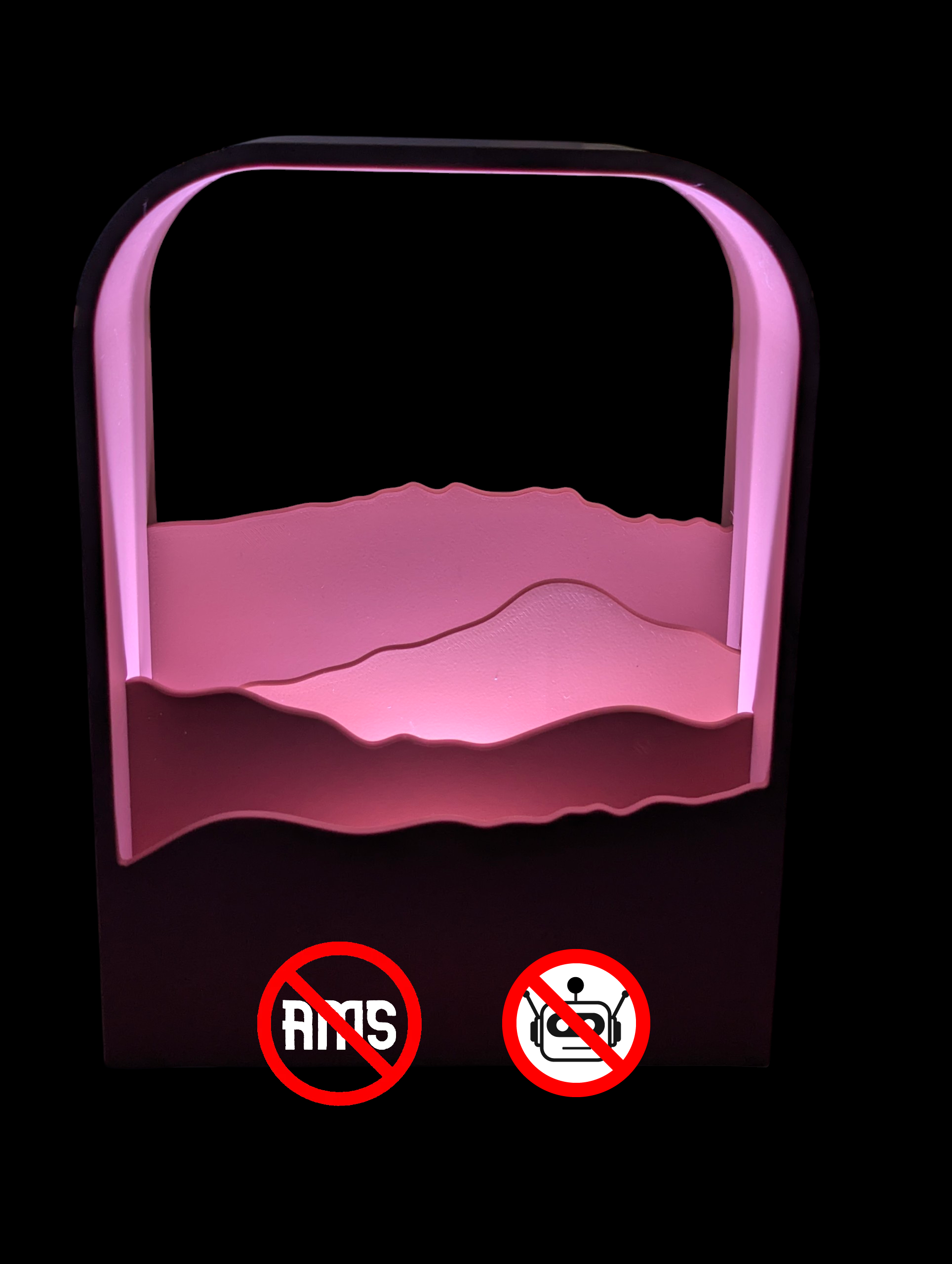 Dioram: Layered Mountain Portrait Ambiance LED 001 Kit Light