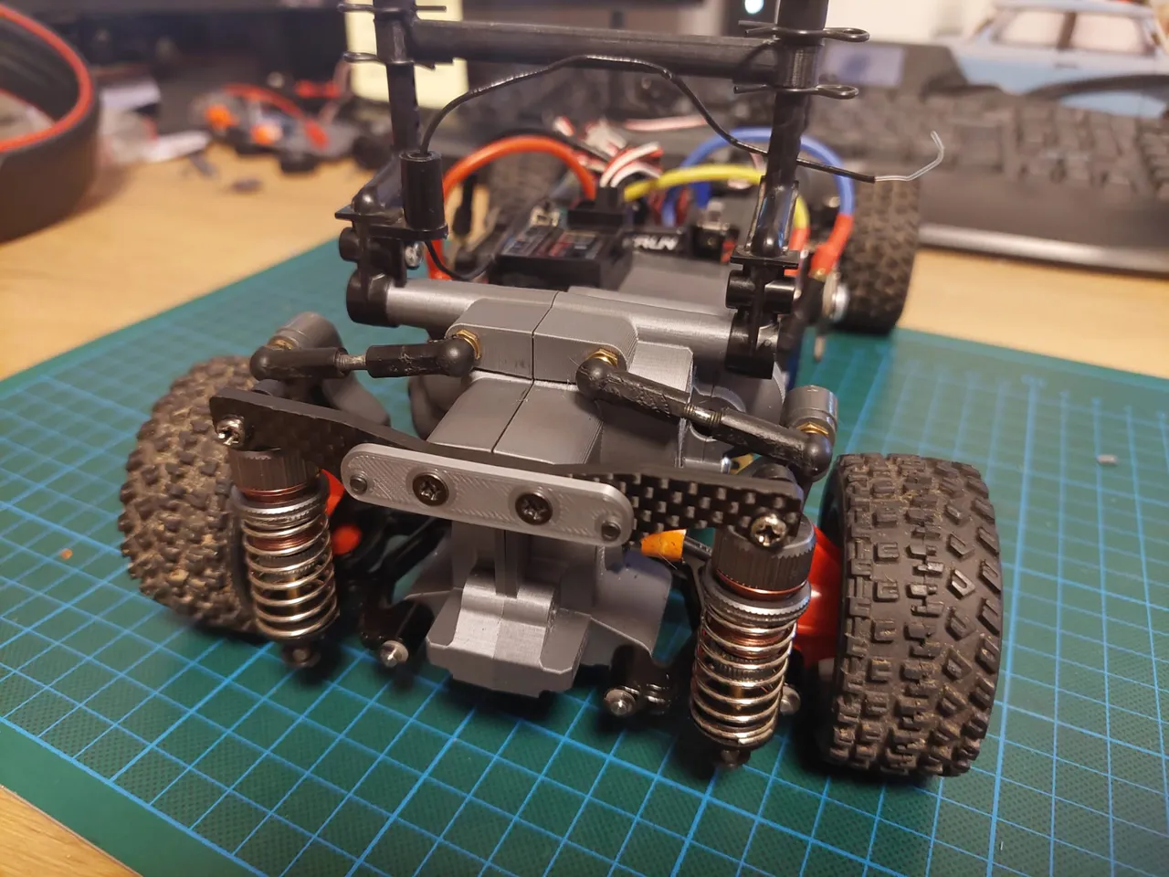 Shocktowerbrace for Mf01x Carbon Shock Tower by Flix