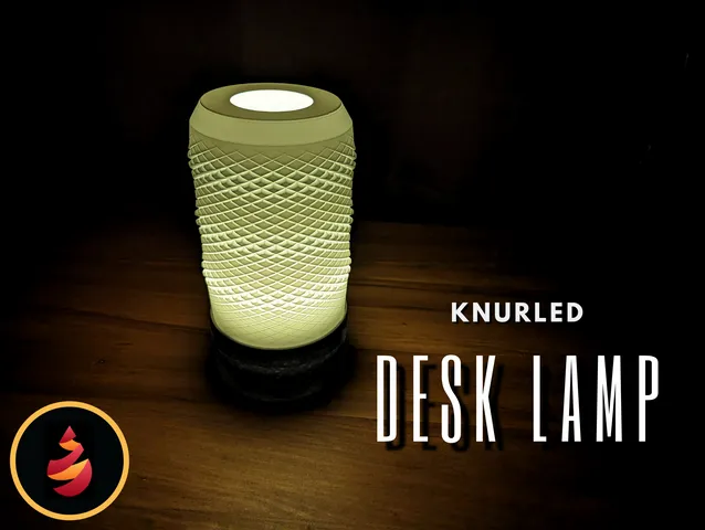 Knurled Desk Lamp