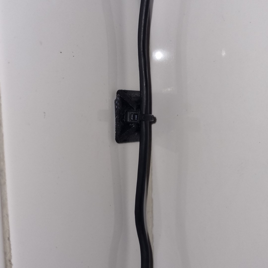 Cable tie organizer
