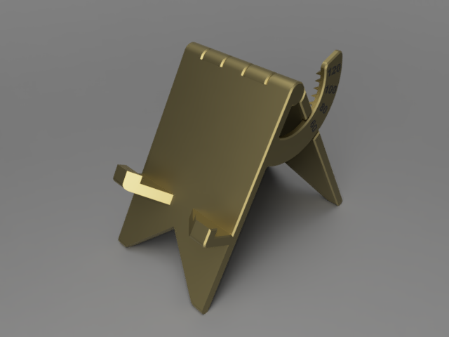 Miniatura 3 do modelo 3D Adjustable Phone Stand (PIP)