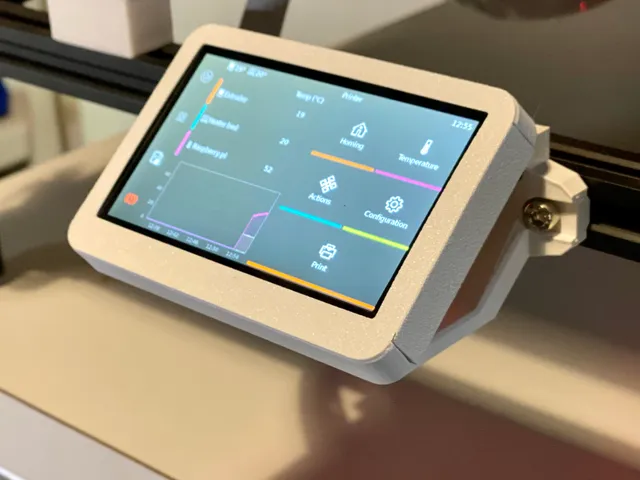 Pi TFT 43 Display Mount