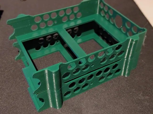 Stackable HDD Caddy & Cage with Top