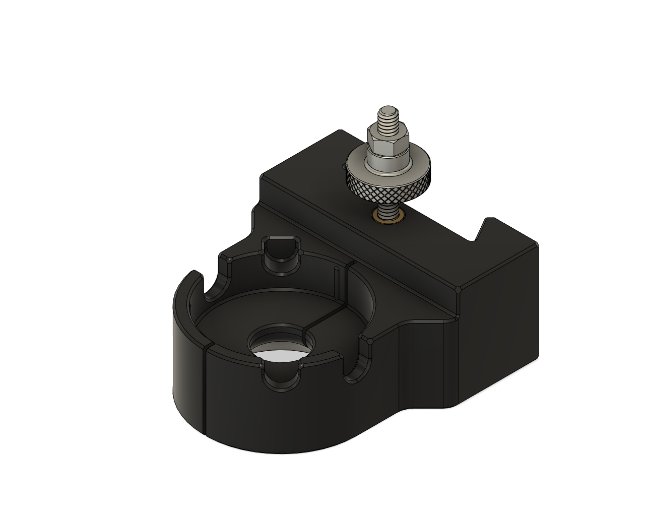 Dial Indicator Runout Mount CXA Tool Post Holder by Brandon Raineri Download free STL model