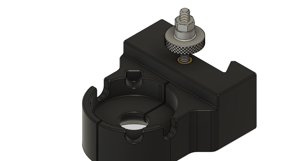 Dial Indicator Runout Mount CXA Tool Post Holder by Brandon Raineri