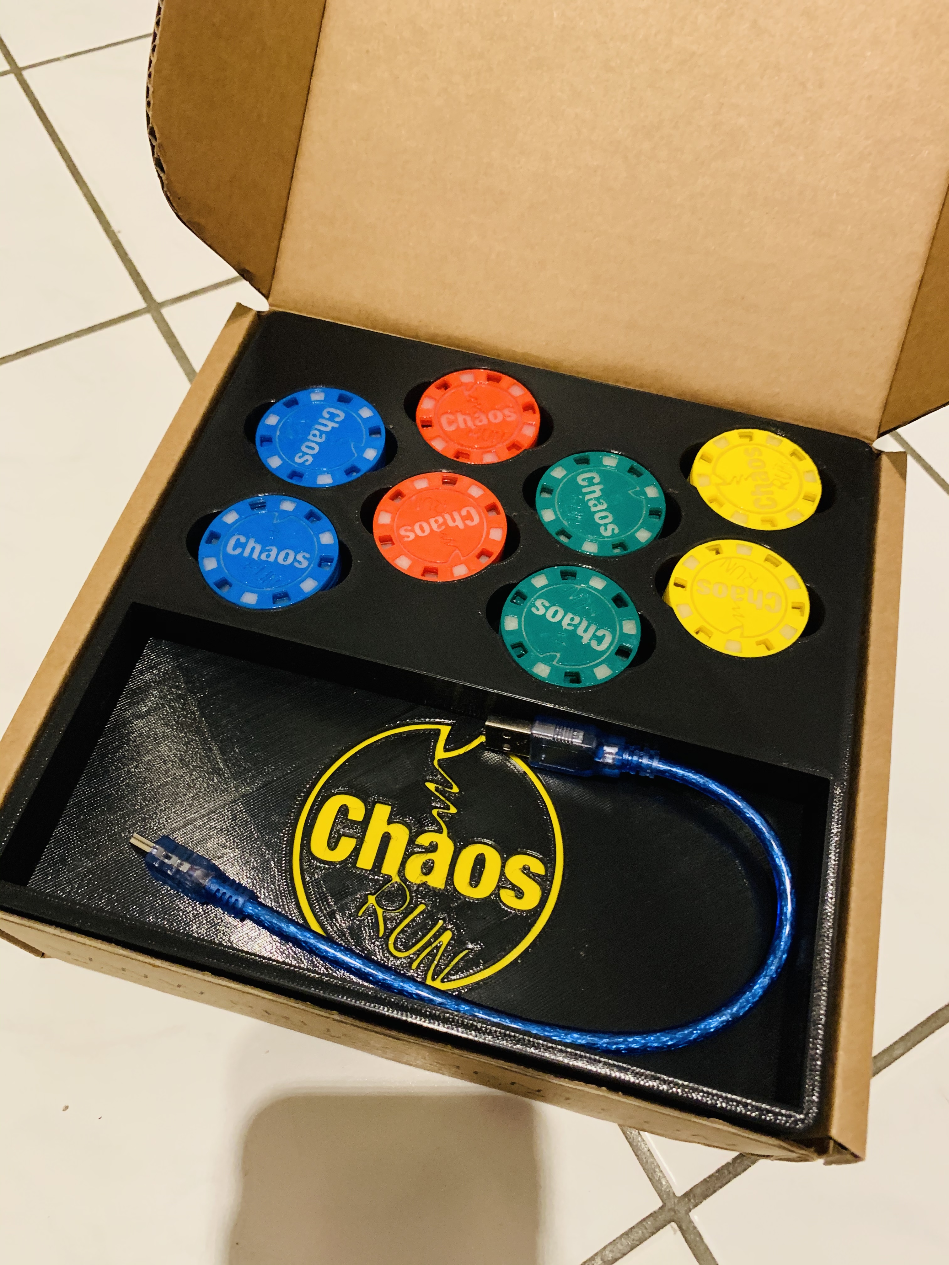 Box for the  Chaos-Run game