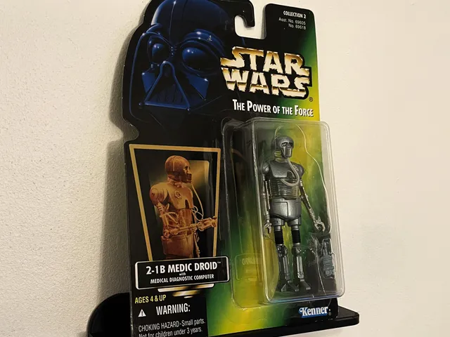 small action figure shelf