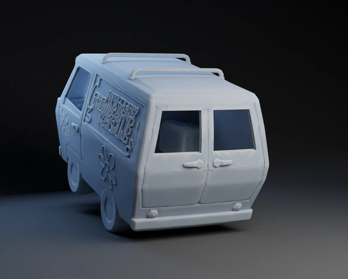 The Mystery Machine 3D model 3D printable