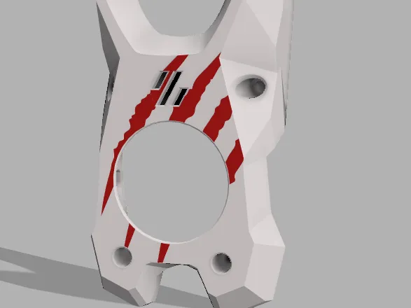 stealthburner with claw marks