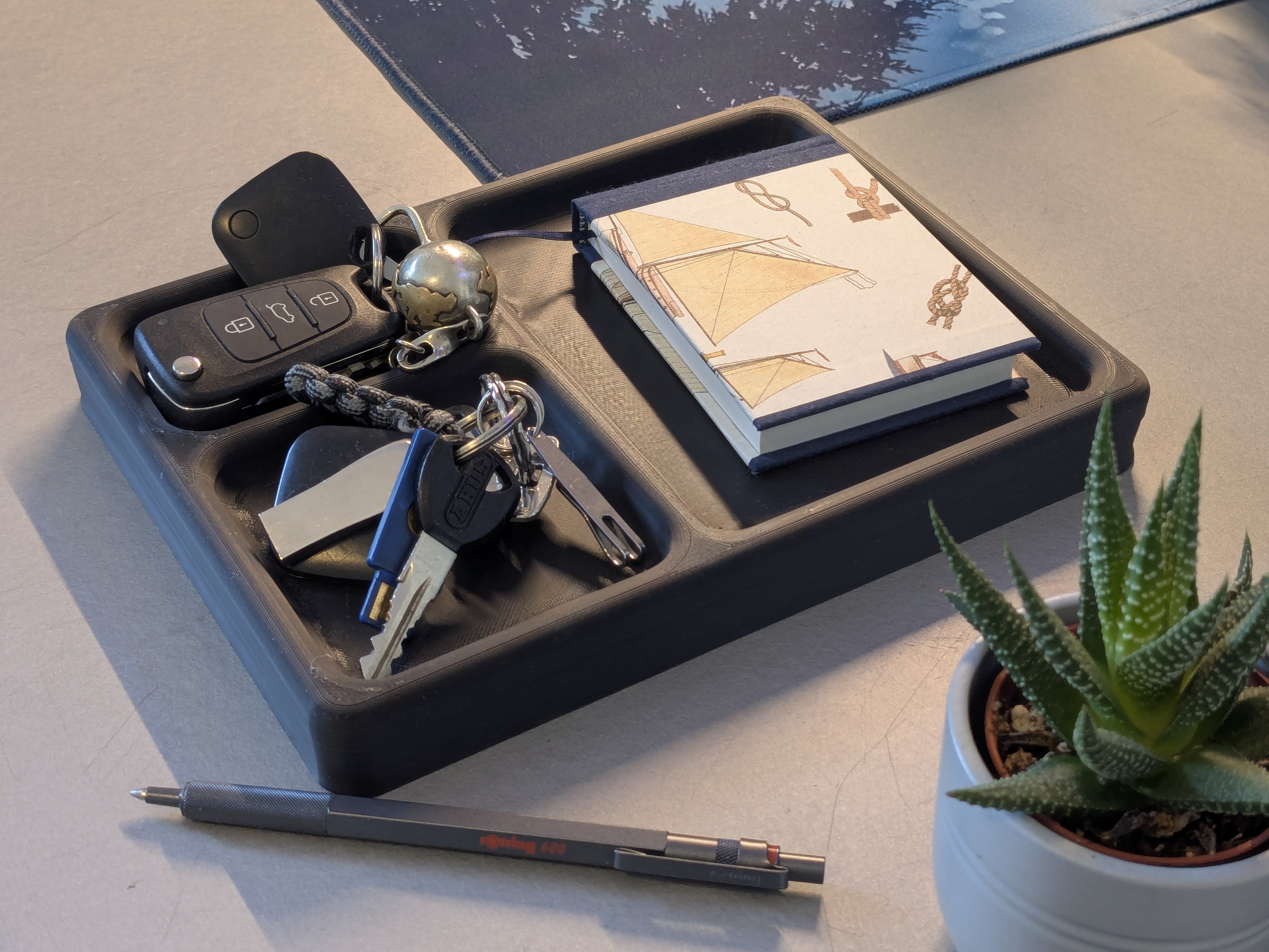EDC Tray - for Keys, Wallet, other