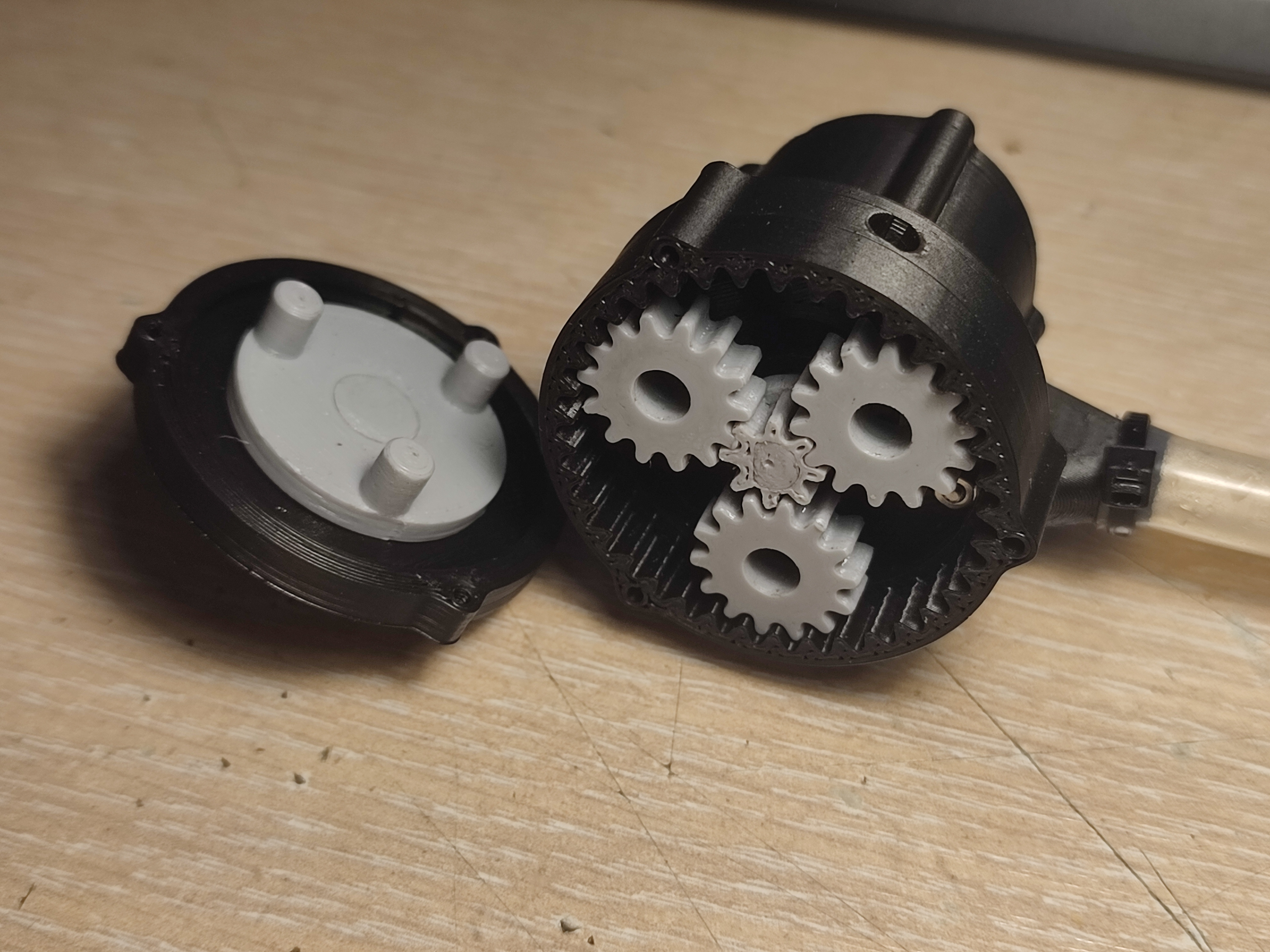 Planetary Gearbox for a Tesla Turbine