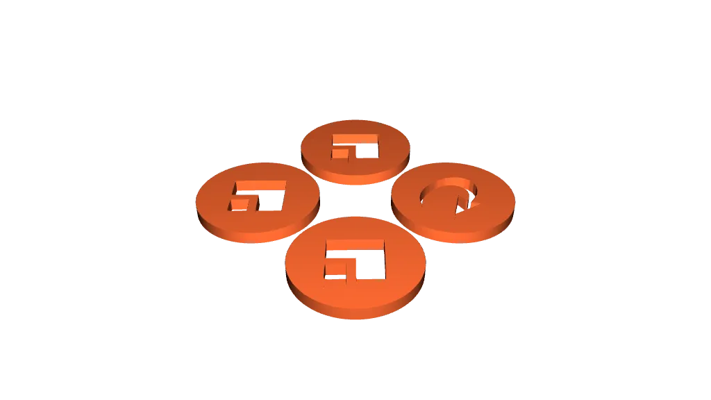 Pathfinder 2E Action & Reaction Tokens by Erik_Wolff | Download free STL  model | Printables.com