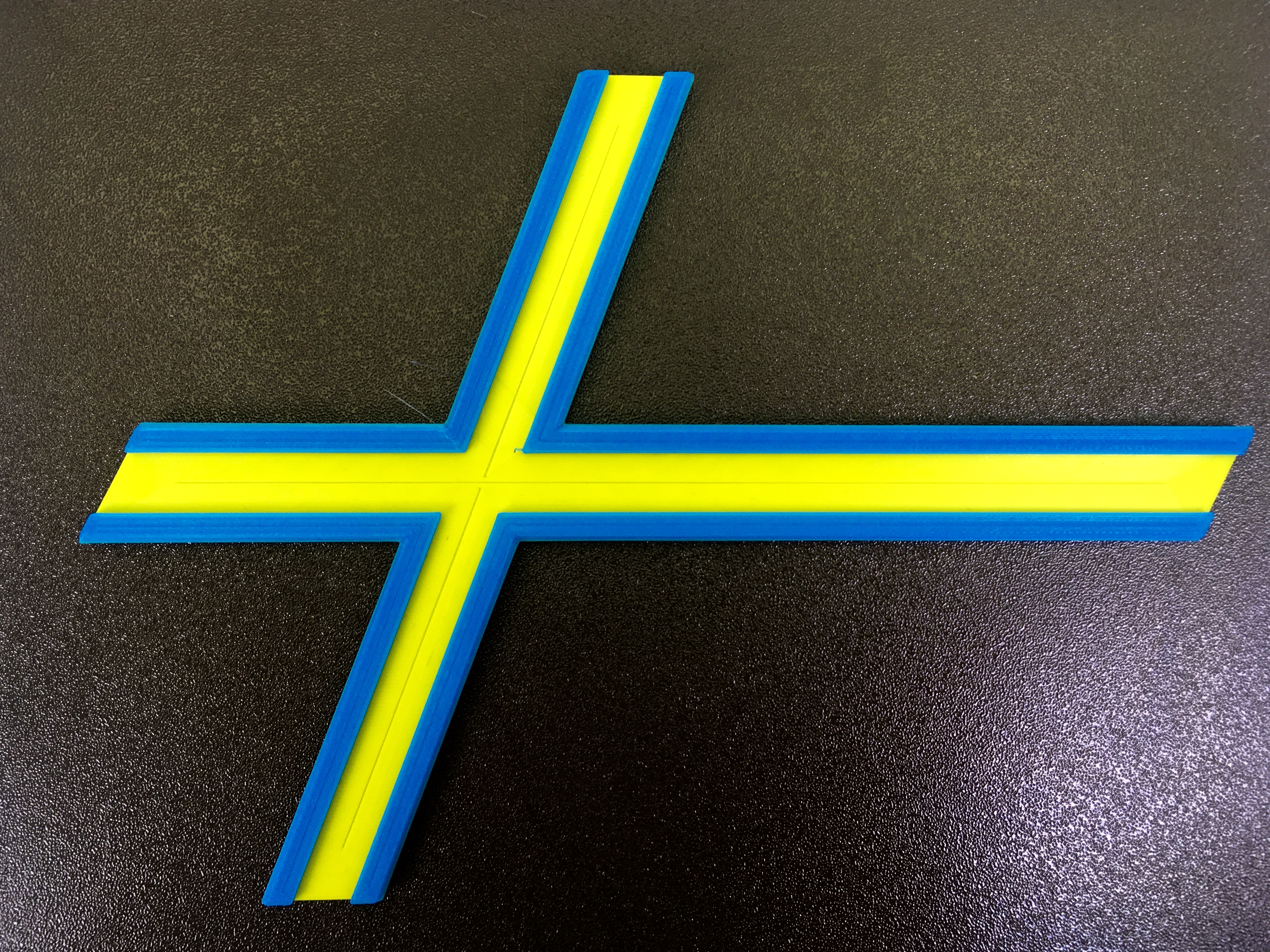 Sweden cross flag 🇸🇪 VOLVO design