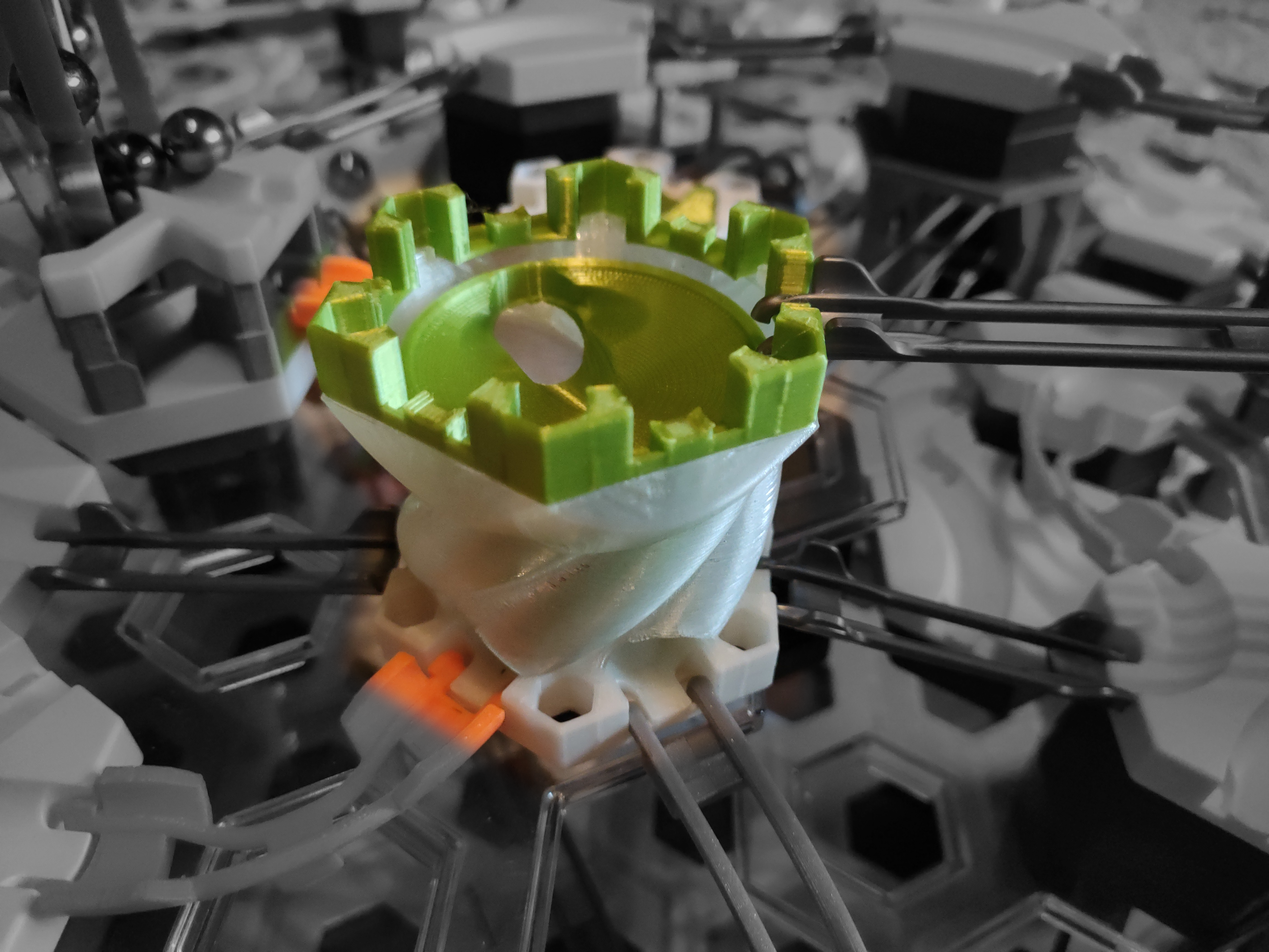 Marble 6-way-switch - compatible with gravitrax