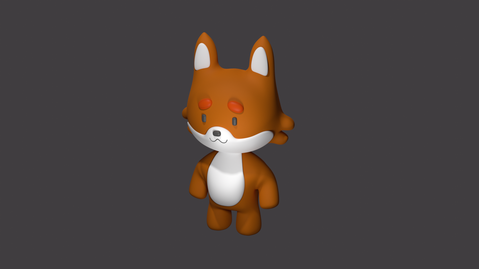 Miniatura 2 do modelo 3D Cute Fox