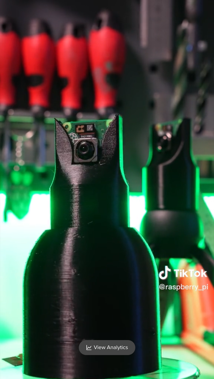 Raspberry Pi camera holder