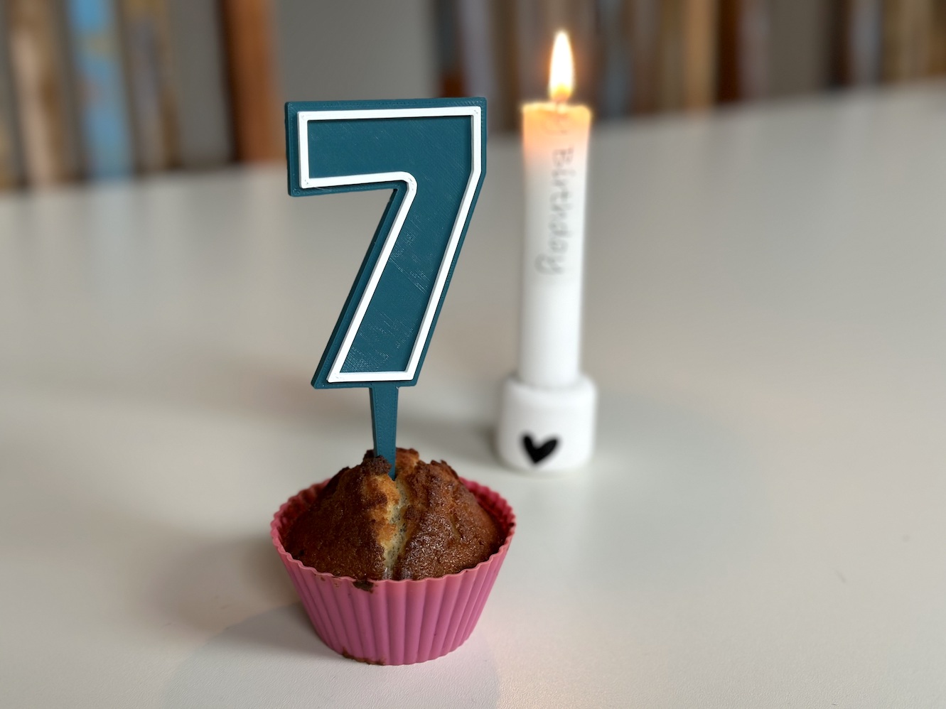 Birthday Cake Topper: all Numbers from 0-9