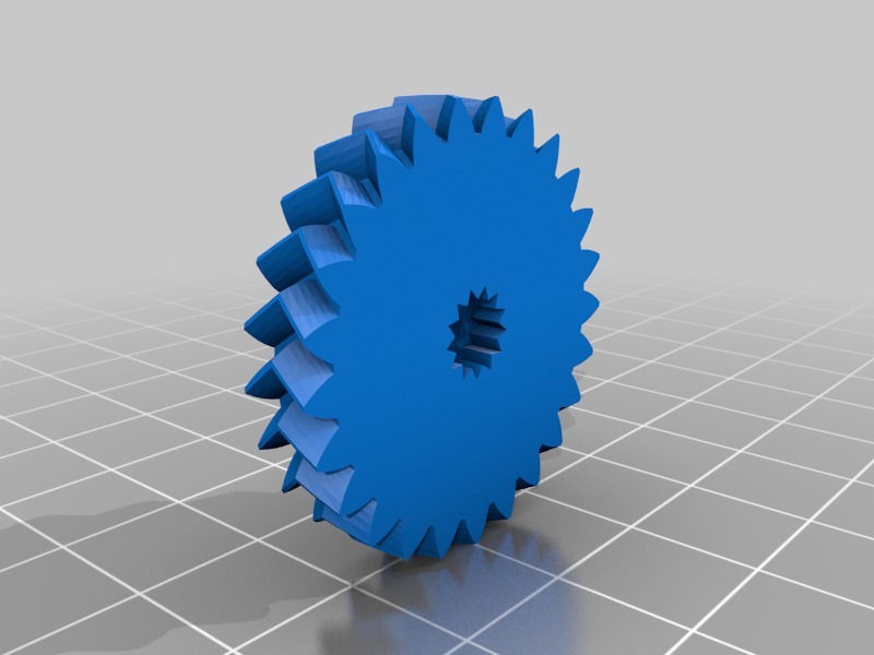 Blind Servo gears by gid Download free STL model