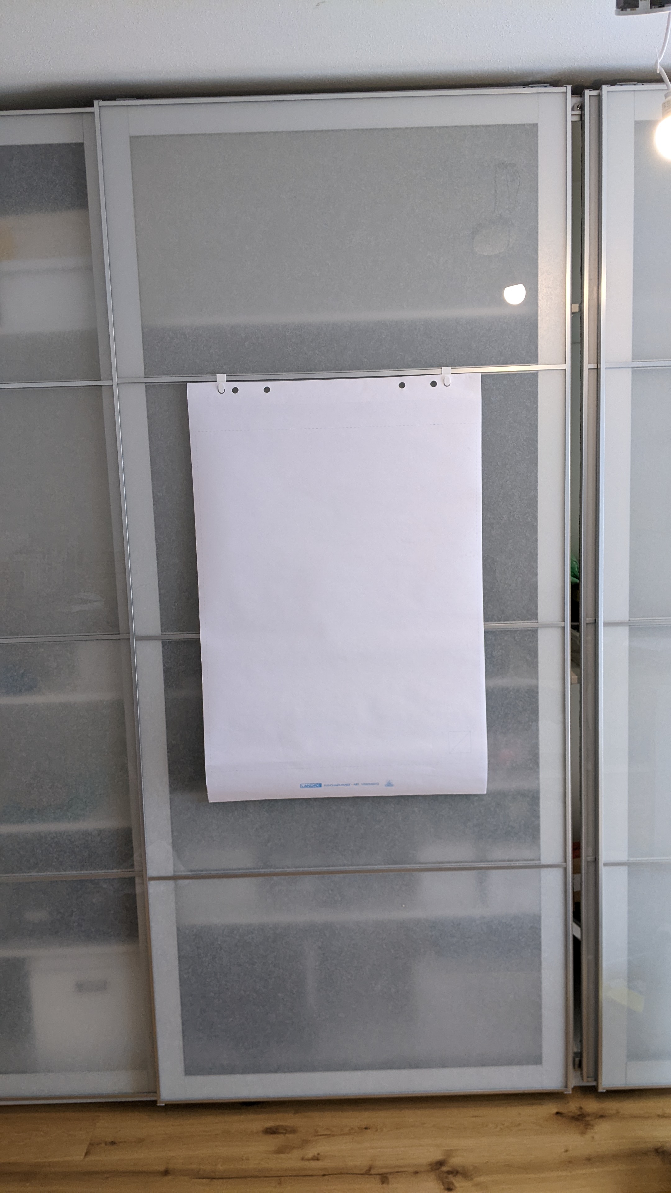 Flip Chart hook for IKEA Pax slide doors by bertwest Download free