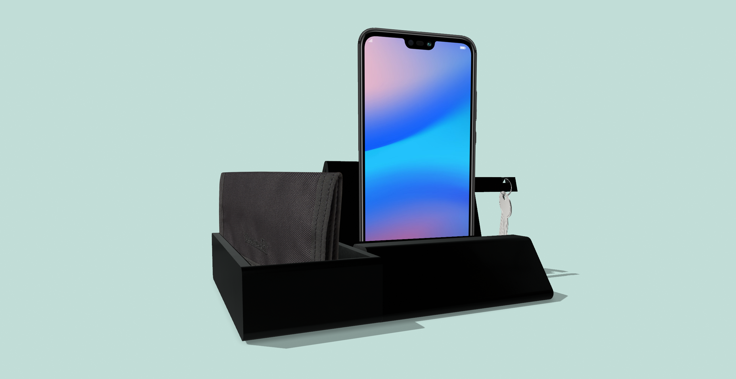 Catch-All Trays - Wallet, Smartphone, Keys