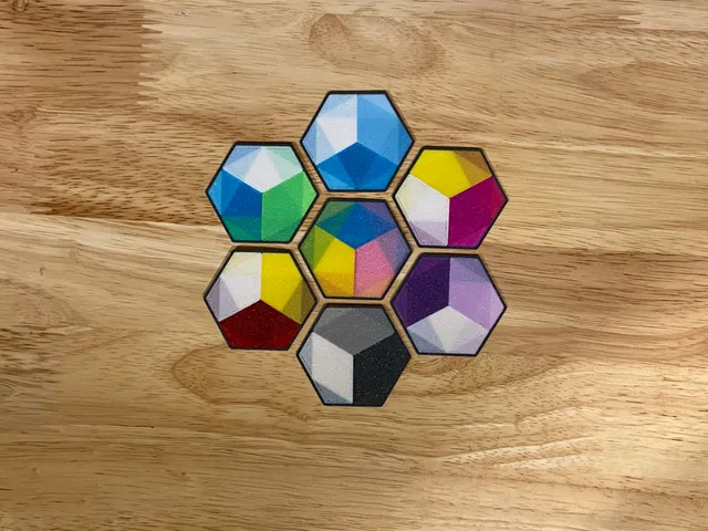 3-Color Blend Swatch
