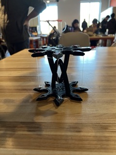 Miniatura 5 do modelo 3D Ninja Star Tensegrity Structure
