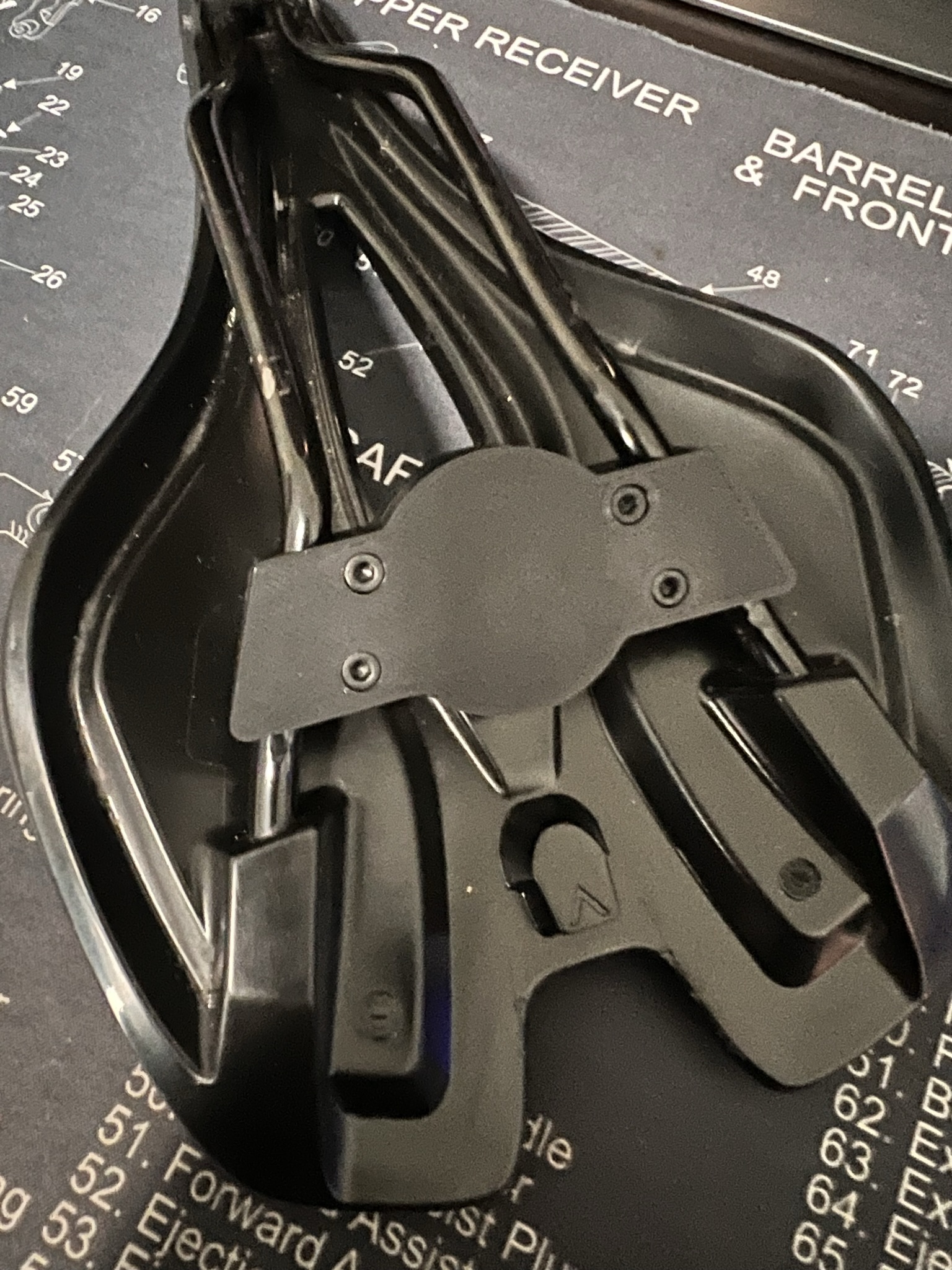 Stealth AirTag Holder for Giant Approach Bicycle Seat