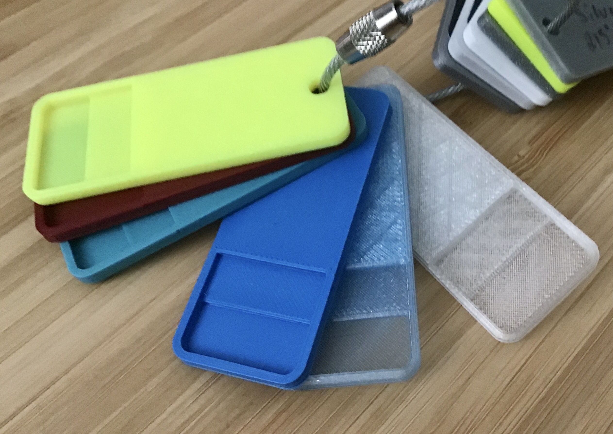 Basic filament swatch
